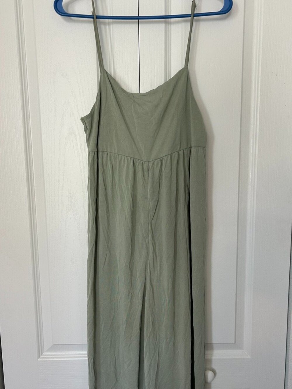 Love Tree | Mint Green Loose Wide Leg Jumpsuit | Size Large